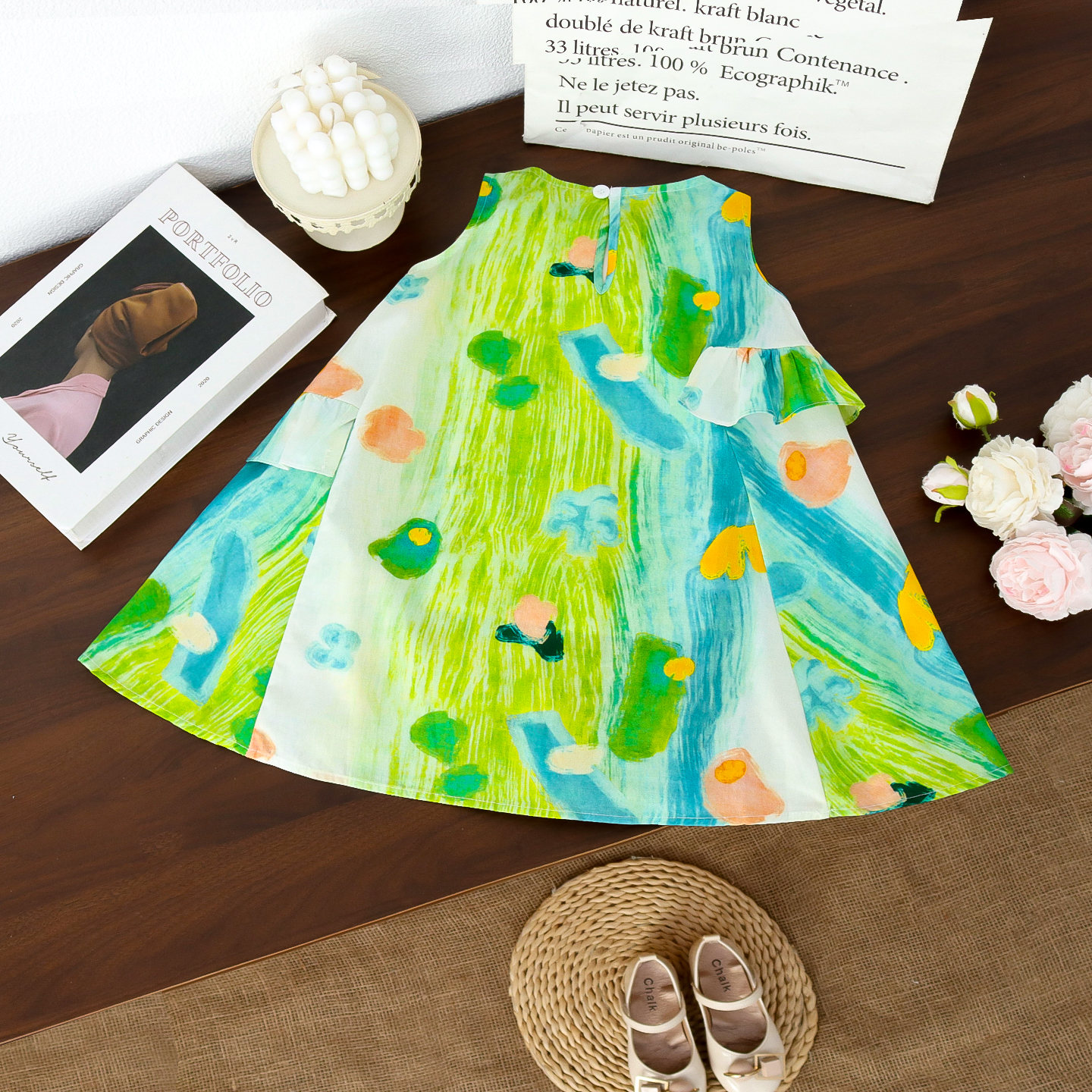 Adorable Toddler Green Soft Dr - огляд і ціна Summer Loving Kids Clothing