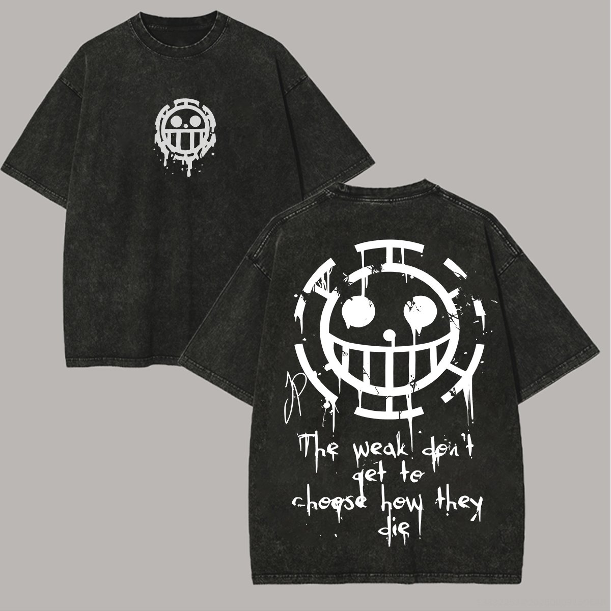 Anime One Piece Vintage Washed - огляд і ціна Vintage Summer Clothing Men