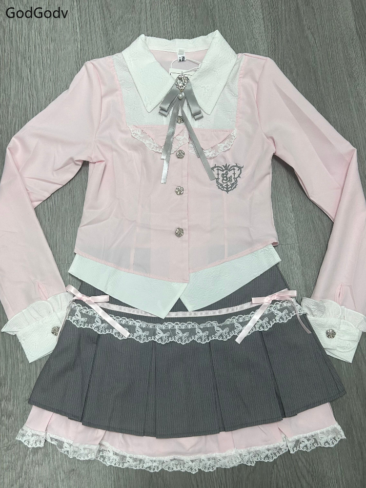 Spring Y2K Princess Outfits Wo - огляд і ціна Summer Clothing Model