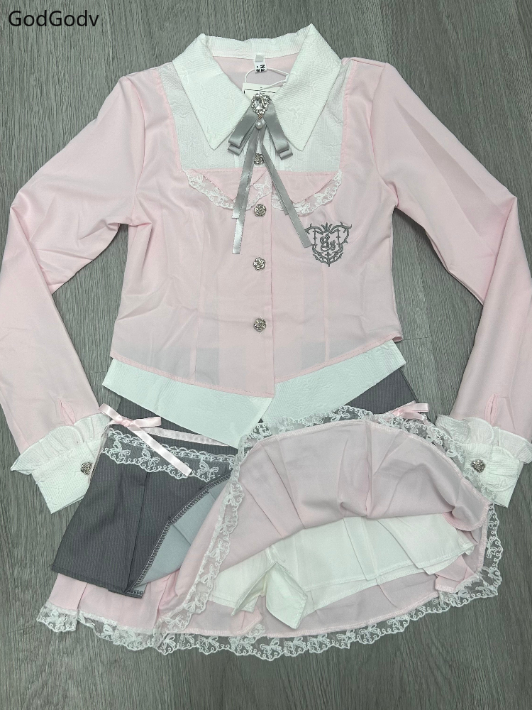 Spring Y2K Princess Outfits Wo - огляд і ціна Summer Clothing Model