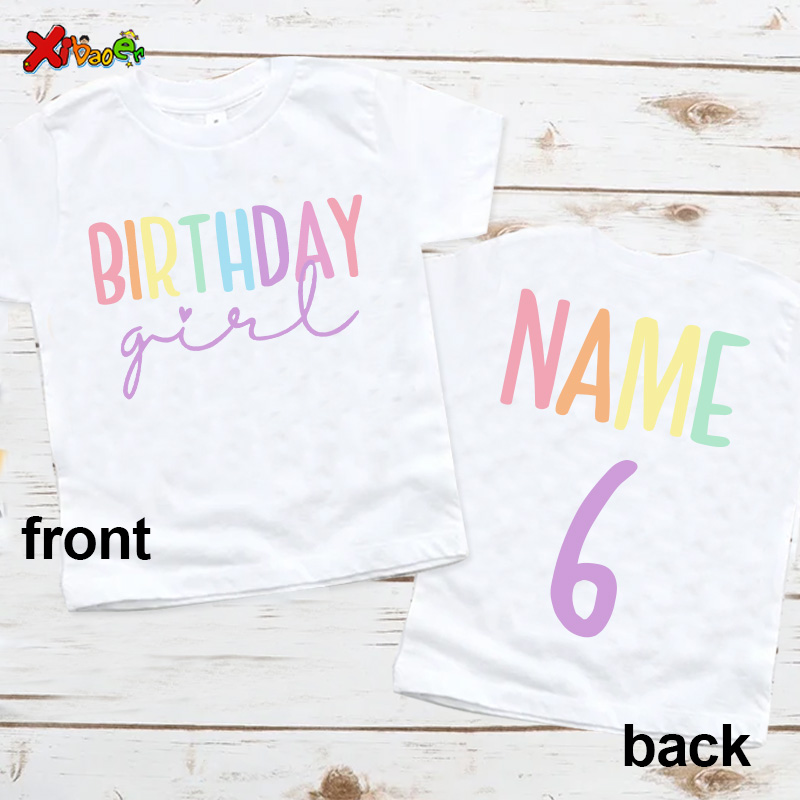 Birthday Girl T Shirt Party Ou - огляд і ціна Summer Clothing Names