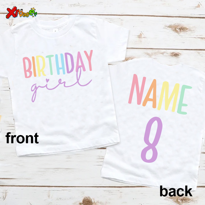 Birthday Girl T Shirt Party Ou - огляд і ціна Summer Clothing Names