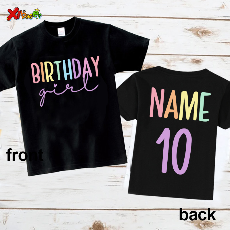 Birthday Girl T Shirt Party Ou - огляд і ціна Summer Clothing Names
