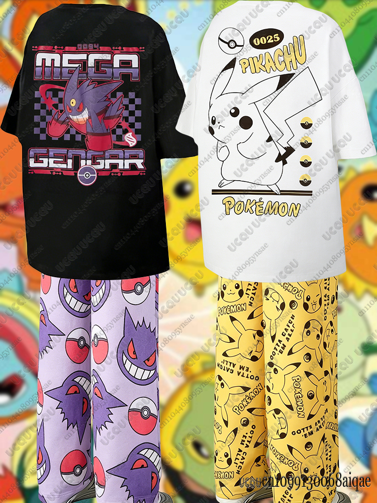 2026 Anime Pikachu&Gengar Summ - огляд і ціна Summer Clothing For Women