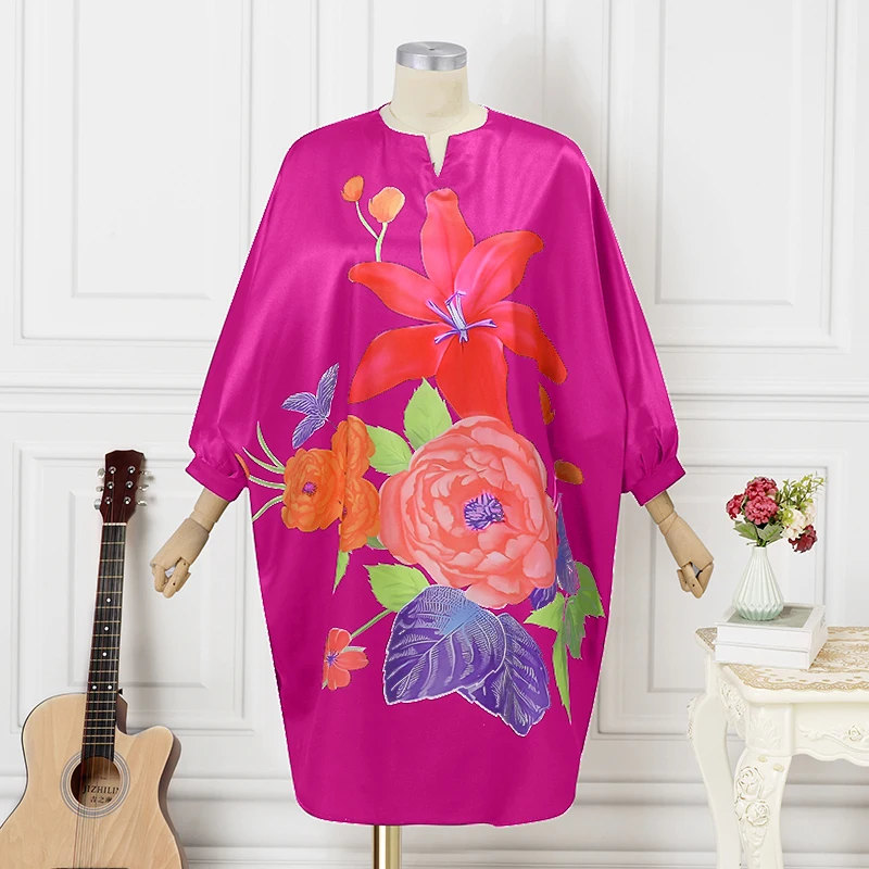 Plus Size 5XL VONDA Women Bohe - огляд і ціна Sundress Midi Floral