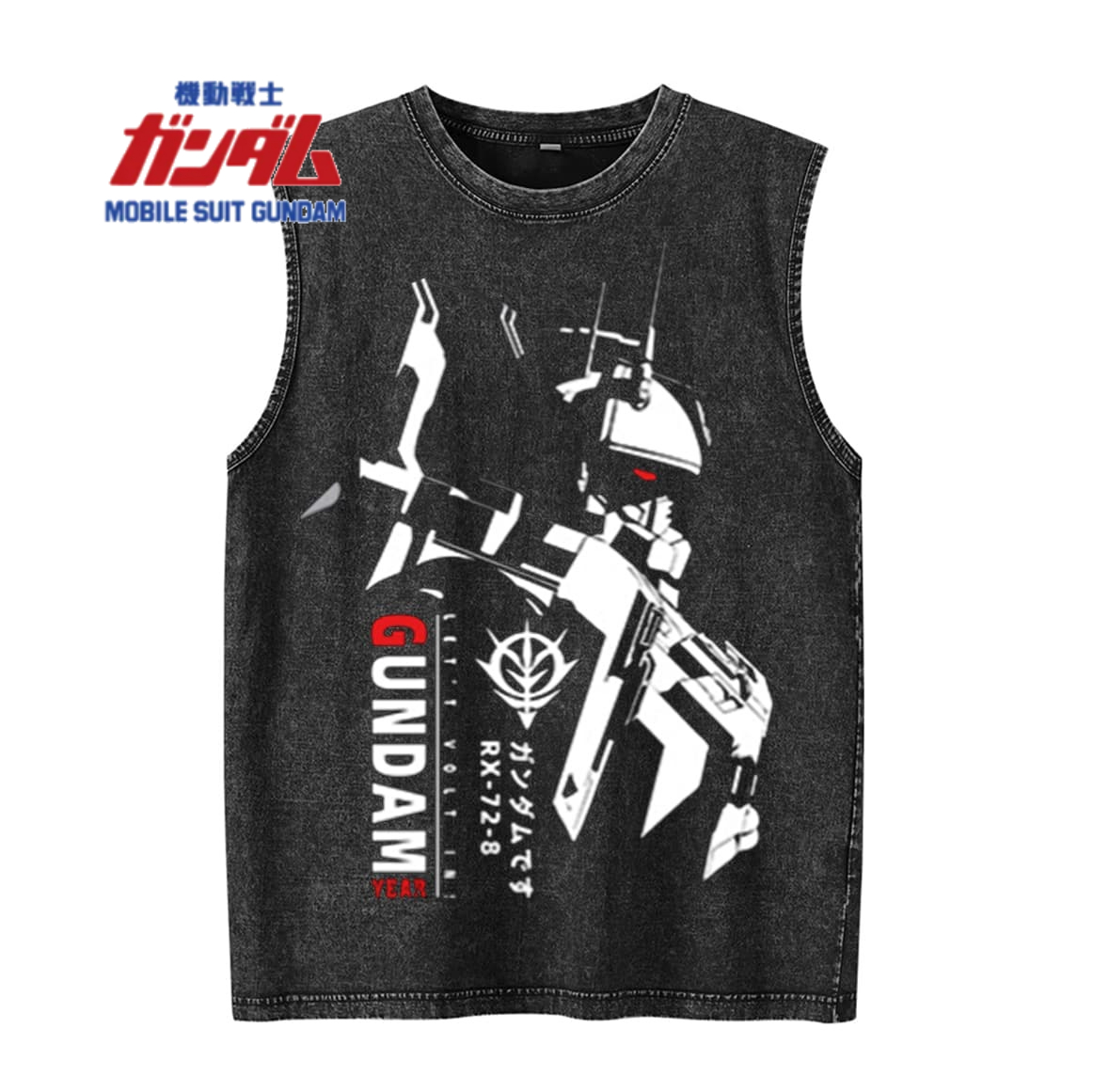 Summer New Mobile Suit Gundam  - огляд і ціна Vintage Summer Clothing Men